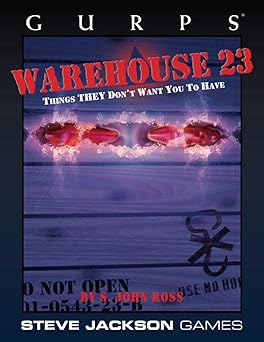gurps warehouse 23 1st edition s john ross 1556349262, 978-1556349263