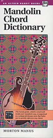 mandolin chord dictionary handy guide 1st edition morton manus 0739013467, 978-0739013465