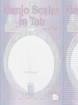 banjo scales in tab 1st edition janet davis 0786690453, 978-0786690459