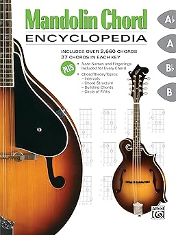 mandolin chord encyclopedia includes over 2 660 chords 37 chords in each key 1st edition nathaniel gunod ,l c