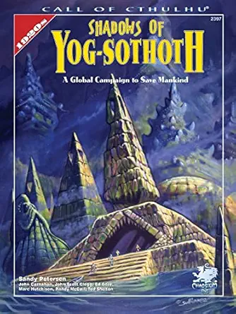 shadows of yog sothoth a global campaign to save mankind 1st edition chaosium inc ,sandy petersen 1568821743,