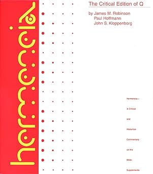 the   of q 1st edition paul hoffmann ,john s kloppenborg ,james m robinson 0800631498, 978-0800631499