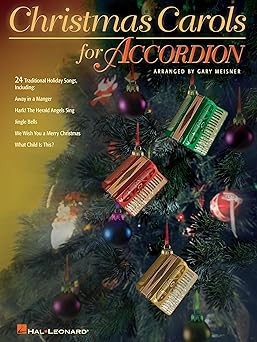christmas carols for accordion 1st edition gary meisner 1423431774, 978-1423431770