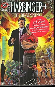 harbinger the beginning 1st edition janet jackson ,dave lapham ,jim shooter ,bob hall 0979640903,