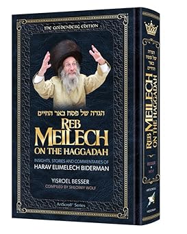 reb meilech on the haggadah 1st edition yisroel besser 1422633047, 978-1422633045