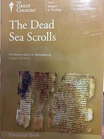 dead sea scrolls 1st edition professor gary a rendsburg 1598036327, 978-1598036329