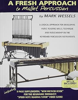 fampcd fresh approach to mallet percussion 1st edition mark wessels 0971478422, 978-0971478428