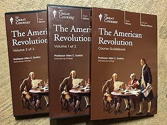 the american revolution 1st edition allen c guelzo ,the great courses 1598034340