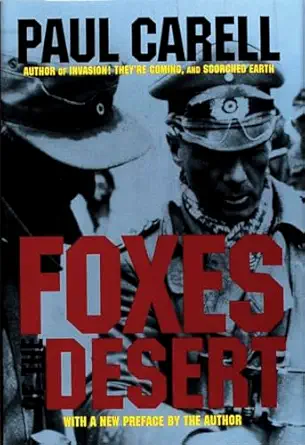 foxes of the desert 1st edition paul carell 0887406599, 978-0887406591