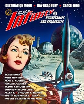 black infinity rocketships and spacesuits 1st edition rocket science books ,tom english 1732434492,