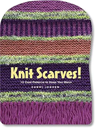 knit scarves 16 cool patterns to keep you warm 1st edition candi jensen 1580175775, 978-1580175777
