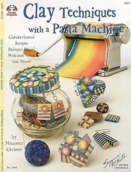 clay techniques with a pasta machine checkerboard stripes skinner blend mokume gane and more inspiring ideas