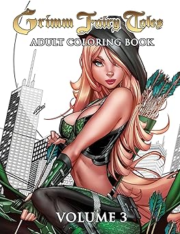 grimm fairy tales adult coloring book volume 3 1st edition none ,paul green ,ale garza ,paolo pantalena ,sean