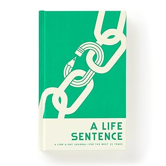 a life sentence a line a day journal for the next 25 years 1st edition brass brass monkey ,galison