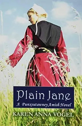 plain jane a punxsutawney amish novel 1st edition karen anna vogel 0692734368, 978-0692734360
