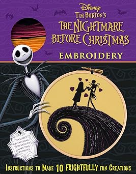 disney tim burtons the nightmare before christmas embroidery 1st edition deborah wilding ,kate barlow