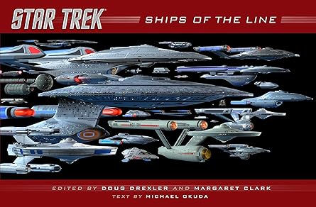 star trek ships of the line 1st edition doug drexler ,margaret clark 147678258x, 978-1476782584