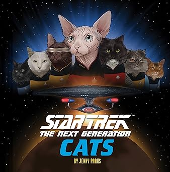 star trek the next generation cats 1st edition jenny parks 1452167621, 978-1452167626