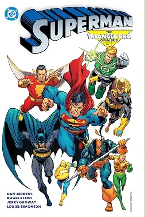 superman the triangle era omnibus vol 2 1st edition roger stern ,bob mcleod 1799502775, 978-1799502777