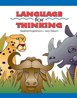 language for thinking student picture book 1st edition mcgraw hill 0026848872, 978-0026848879