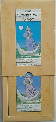 the alchemical tarot 1st edition rosemary e guiley 1855383012, 978-1855383012