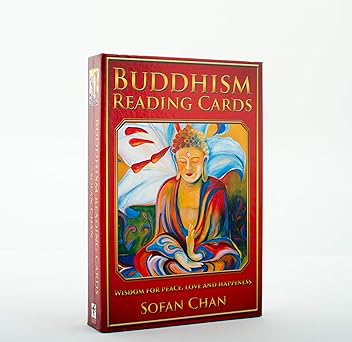 buddhism reading cards wisdom for peace love and happiness 1st edition sofan chan 1572818638, 978-1572818637