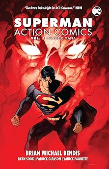 superman action comics vol 1 invisible mafia 1st edition brian michael bendis ,patrick gleason 1401288723,