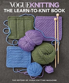 voguea knitting the learn to knit book 1st edition editors of vogue knitting magazine 1640210636,
