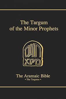 the targum of the minor prophets 1st edition kevin j cathcart ,robert p gordon 0814654894, 978-0814654897