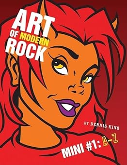art of modern rock mini # 1 a z 1st edition dennis king 0811861341, 978-0811861342