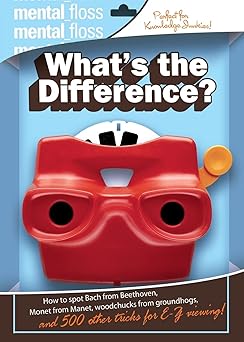 mental floss whats the difference 1st edition editors of mental floss 0060882492, 978-0060882495