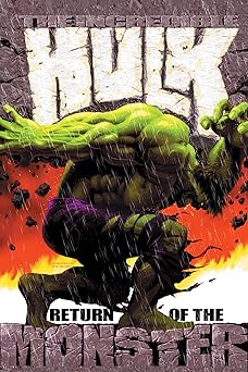 incredible hulk return of the monster omnibus kaare andrews cover 1st edition bruce jones ,john romita jr