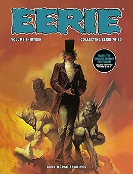 eerie archives volume 13 1st edition howard chaykin ,bill dubay ,bernie wrightson ,carmine infantino ,richard