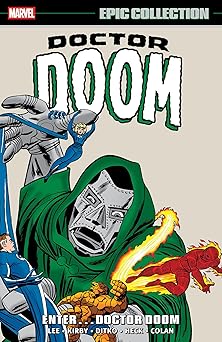 doctor doom epic collection enter doctor doom 1st edition stan lee ,jack kirby ,steve ditko 130296612x,