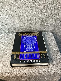 blueprints star trek next generation ncc 1701 d 1st edition sternbach 0671500937, 978-0671500931
