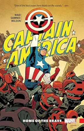 captain america by waid and samnee home of the brave 1st edition mark waid ,chris samnee 1302909924,