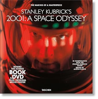stanley kubricka s 2001 a space odyssey book and dvd set 1st edition alison castle 3836577240, 978-3836577243
