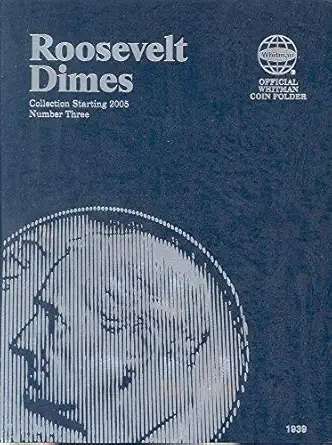 roosevelt dimes folder starting 2005 1st edition whitman 0794819397, 978-0794819392