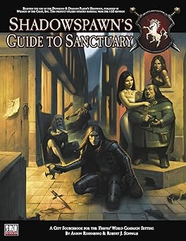 thieves world shadowspawns guide to sanctuary 1st edition aaron rosenberg ,robert j schwalb 1932442499,