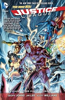 justice league vol 2 the villains journey 1st edition geoff johns ,jim lee ,scott williams 1401237657,