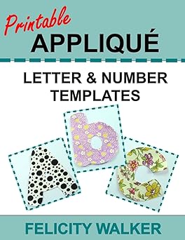printable applique letter and number templates alphabet patterns with uppercase and lowercase letters numbers