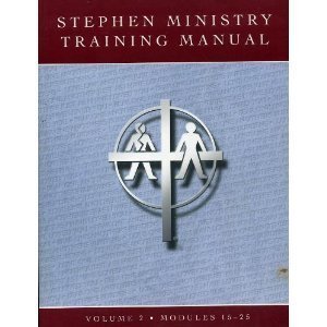 stephen ministry training manual vol 1 and 2 1st edition stephen ministires 0963383183, 978-0963383181