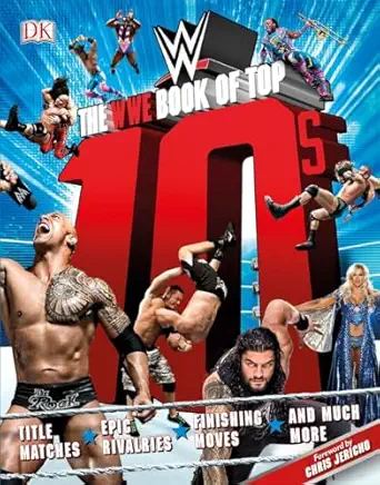 the wwe book of top 10s 1st edition dean miller ,chris jericho 1465462643, 978-1465462640