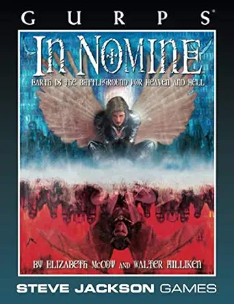 gurps in nomine 1st edition elizabeth mccoy ,walter miliken ,steve jackson games staff 1556348789,