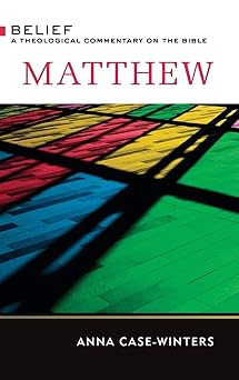 matthew a theological commentary on the bible 1st edition anna case winters 0664232671, 978-0664232672