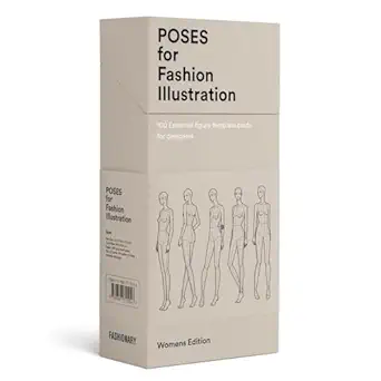 poses for fashion illustration women 1st edition fashionary 9887711055, 978-9887711056