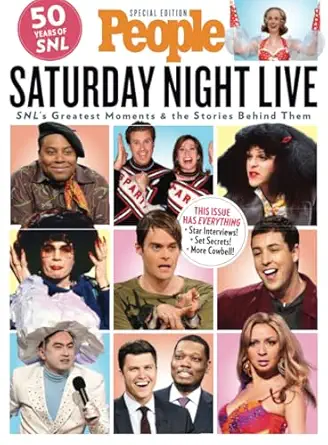 people saturday night live 50 years of snl 1st edition the editors of people 1547867310, 978-1547867318