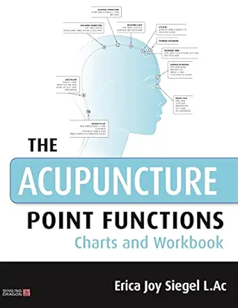 the acupuncture point functions charts and workbook 1st edition erica siegel 0857013904, 978-0857013903