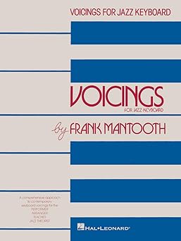 frank mantooth a voicings for jazz keyboard piano sheet music instruction songbook jazz chord voicing guide
