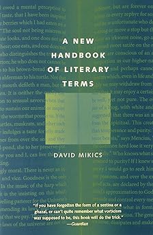 a new handbook of literary terms 1st edition david mikics 0300164319, 978-0300164312